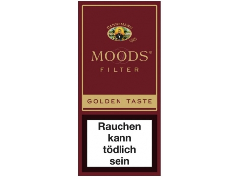 Dannemann Moods Golden Taste Filter, 5